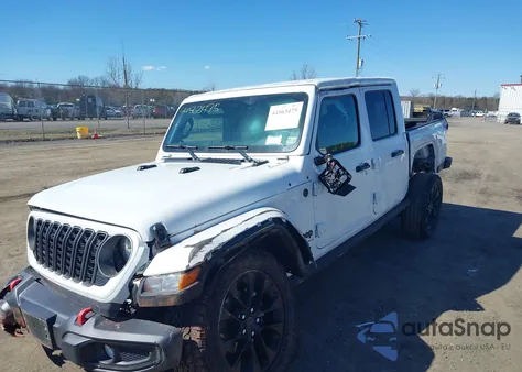 2025 Jeep Gladiator Nighthawk z USA, uszkodzony, nr VIN 1C6PJTAGXSL502564